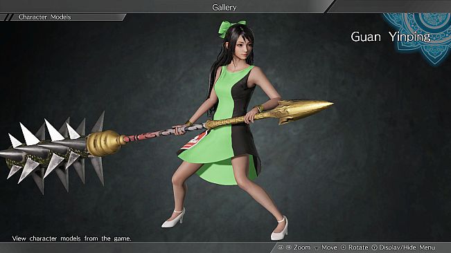 DYNASTY WARRIORS 9: Guan Yinping "Race Queen Costume" / 関銀屏「レースクイーン風コスチューム」