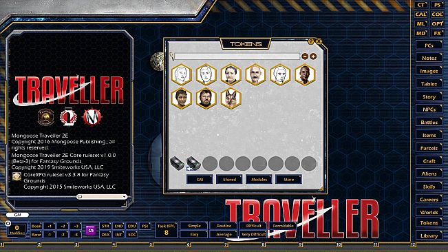 Fantasy Grounds - Reach Adventure 2: Theories of Everything (MGT2)