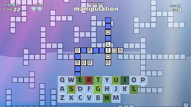 Lexilotl: Crossword Puzzle Run