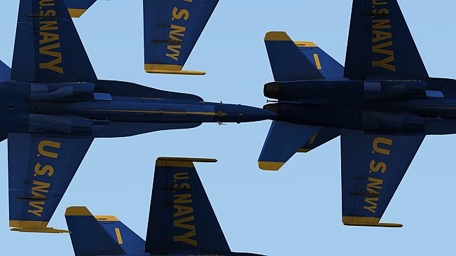 Blue Angels Aerobatic Flight Simulator