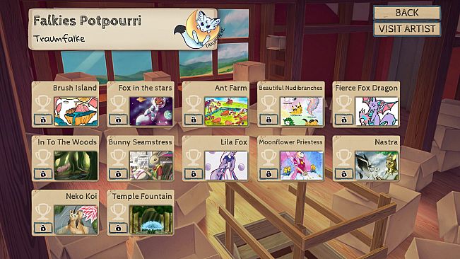 DACHstudio Puzzle Box - Falkis Potpourri