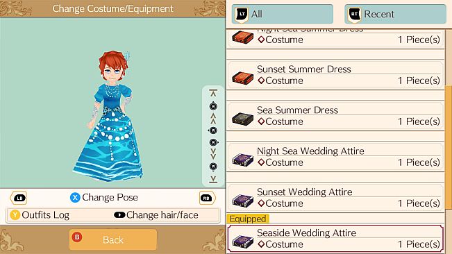 Seaside Wedding Set - WorldNeverland - Daily Life in the Elnea Kingdom