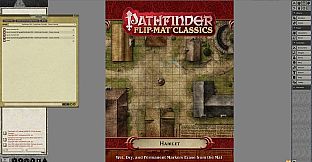 Fantasy Grounds - Pathfinder RPG - Pathfinder Flip-Mat - Classic Hamlet