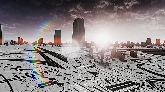 Fractal Fly - Alien City