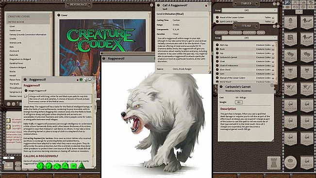 Fantasy Grounds - Creature Codex (5E)