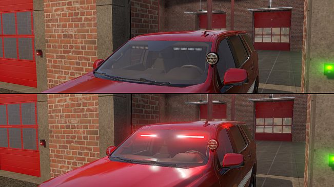 Flashing Lights: Visor Lights DLC (Police, Fire, EMS)