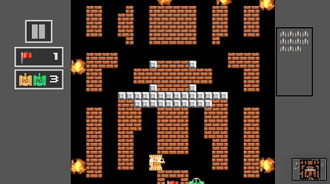 Tank Shoot 2D - Battle to save City Flag