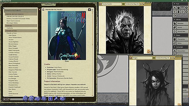 Fantasy Grounds - Friend or Foe Folio 2 (5E)