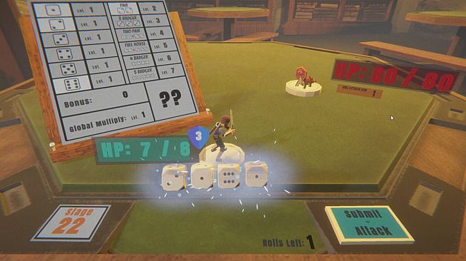 Tesserarii: The Dice Rolling Roguelike