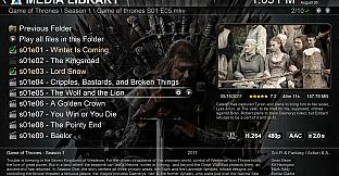 Zoom Player - 4K fullscreen navigation skin