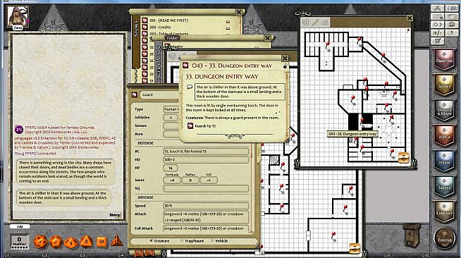Fantasy Grounds - 3.5E/PFRPG 1 on 1 Adventure #2 The Star of Olinder