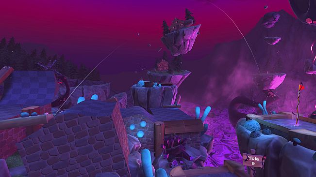 Golf With Your Friends - Corrupted Forest Course