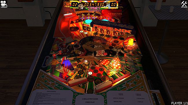 Zaccaria Pinball - Star's Phoenix Table