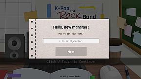 K-Pop & Rock Band Manager