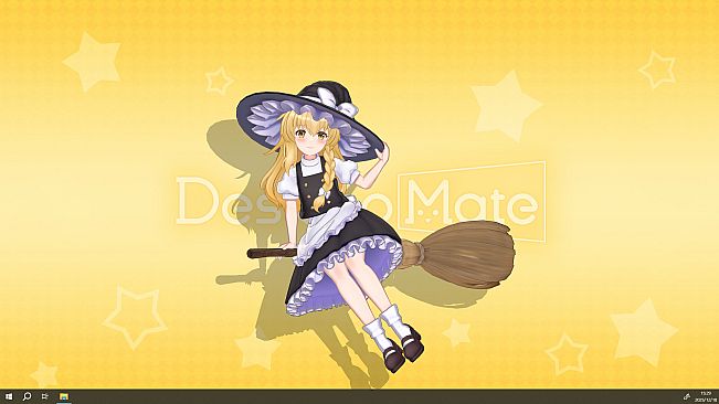 Desktop Mate Touhou Project Kirisame Marisa DLC