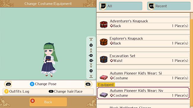 Pioneer Autumn Outfits - WorldNeverland - Daily Life in the Elnea Kingdom - Another Life Adventure