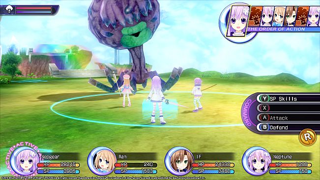 Hyperdimension Neptunia Re;Birth2 Giant Island