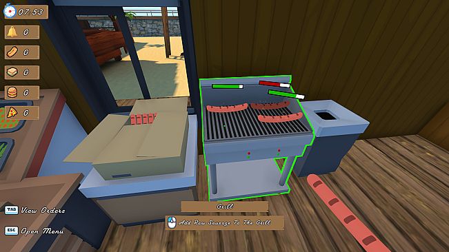 Seaside Cafe Rush Hour