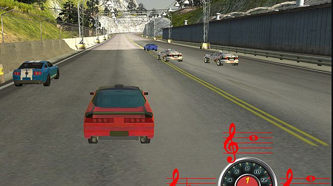 Pitch Race Car Racing