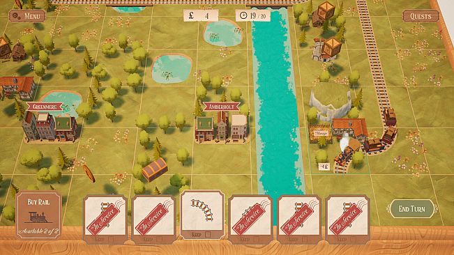 Railroad to Amberfield