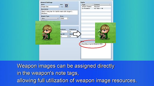 RPG Maker MZ - SV Equip Sprite Expansion Plugin