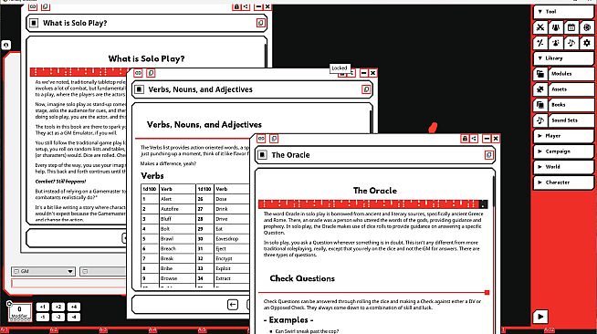 Fantasy Grounds - Cyberpunk RED - Single Player Mode