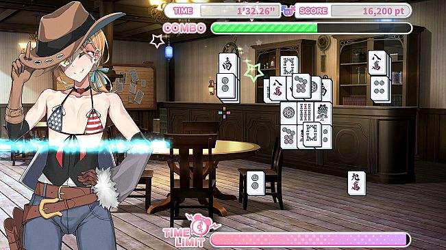 Otoko Cross: Pretty Boys Mahjong Solitaire