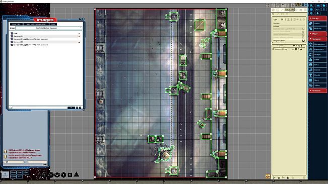 Fantasy Grounds - Starfinder RPG - Flipmat Spaceport