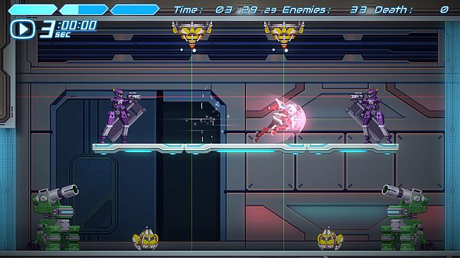 COGEN: Sword of Rewind - Additional Story ＆ Playable Character: Copen (Gunvolt Chronicles: Luminous Avenger iX 2) / COGEN: 大鳥こはくと刻の剣 - 追加シナリオ＆プレイ可能キャラクター：アキュラ編（『白き鋼鉄のX（イクス）2』より）