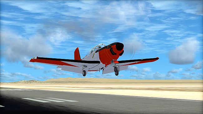 FSX Steam Edition: Beechcraft T-34C Turbo Mentor Add-On