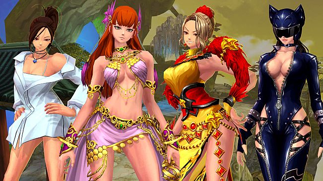 Kritika Online: Gold Raider Elite Costume Pack