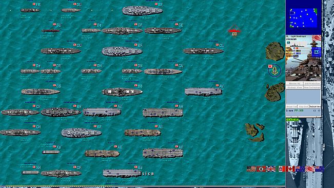 Battleships and Carriers - WW2 Battleship Game