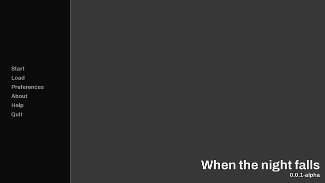 When the night falls