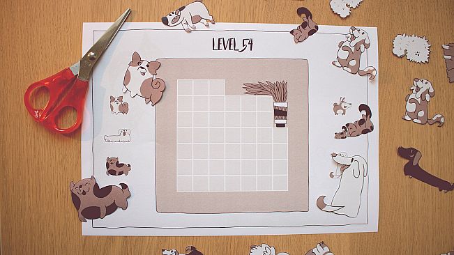 Dogs Organized Neatly - Paper Edition