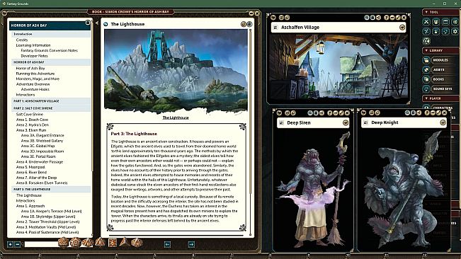 Fantasy Grounds - Sebastian Crowe's Horror of Ash Bay