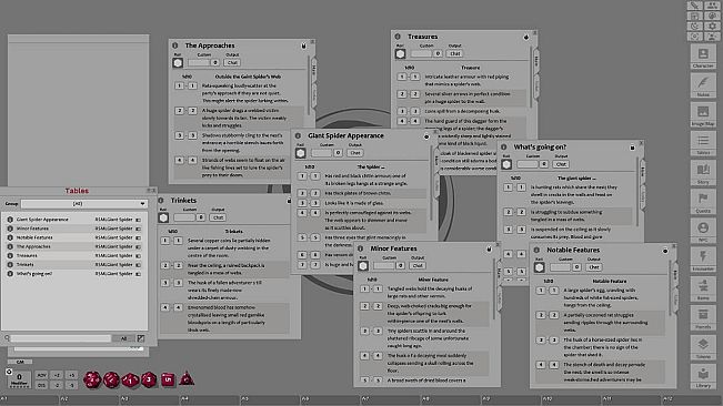 Fantasy Grounds - Monstrous Lair #7: Giant Spider's Web (Any Ruleset)