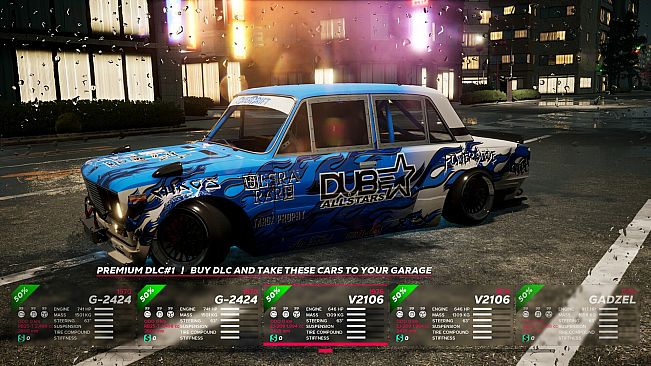 OverDrift Festival - Premium Cars Pack#1