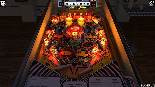 Zaccaria Pinball - Lucky Fruit Table