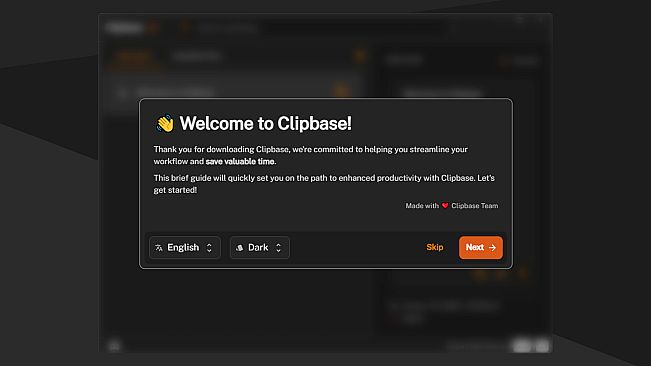 Clipbase - Clipboard History Manager
