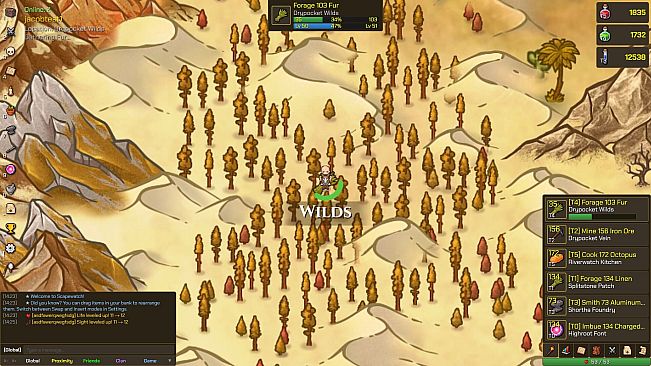 Scapewatch: Idle MMO