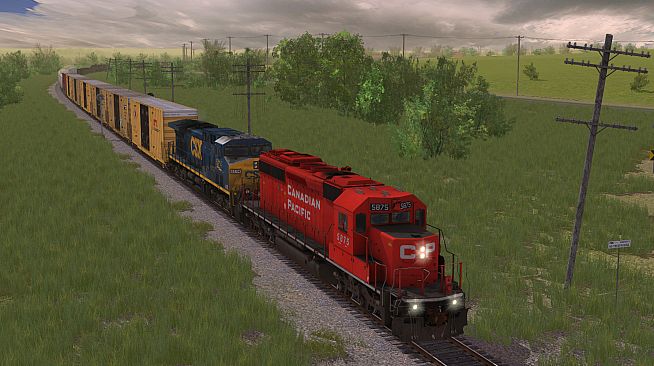 Trainz 2019 DLC - CP SD40-2 #5865-5879 Modern Block Letters