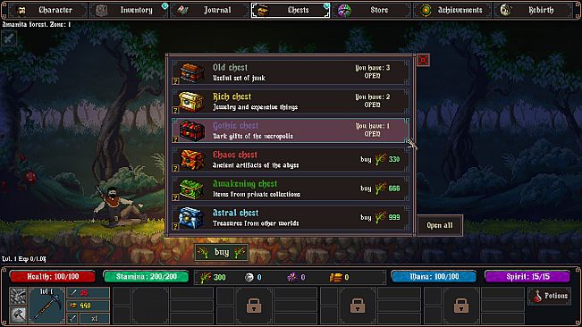 Gothic Clicker - Green Novice