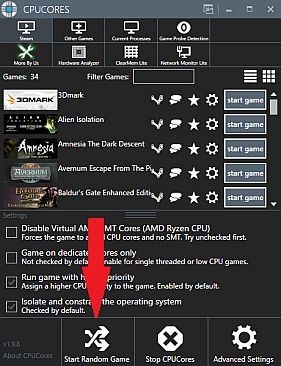 CPUCores :: Maximize Your FPS