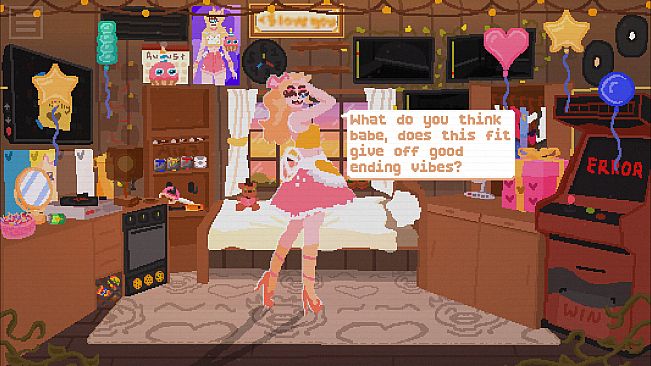 Sexy Chicken Girl Kisses Rotten Rabbit Man