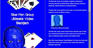 Blue Men Group ULTIMATE VIDEO BLACKJACK