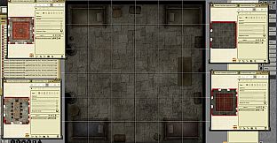 Fantasy Grounds - Pathfinder RPG - Flip-Tiles - Fortress Chambers Expansion