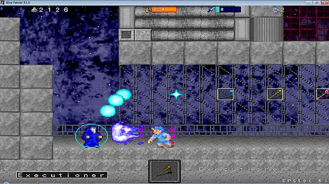 Blue fencer Resurrection