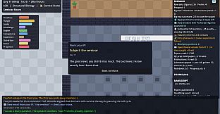 A PhD Simulator - Publish & Perish