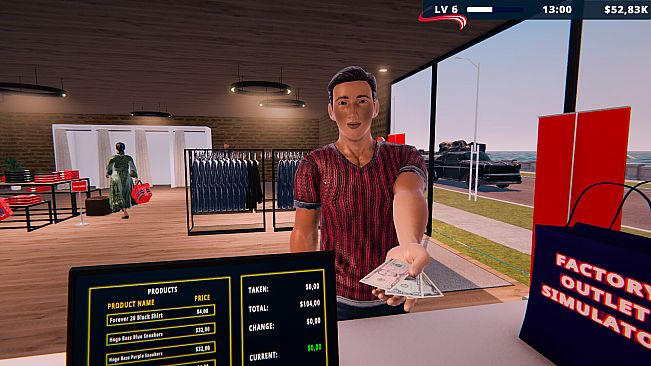 Factory Outlet Simulator: Prologue