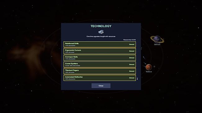 Space Civilization Clicker
